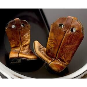 Vintage Durango 7330 SZ 6M Distressed Cowboy Boots